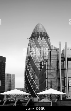 Une vue de la Sky Lounge au Double Tree by Hilton Hotel, Londres, Royaume-Uni. Banque D'Images