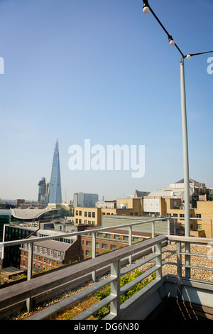 Une vue de la sky lounge au Double Tree by Hilton Hotel, Londres, Royaume-Uni. Banque D'Images