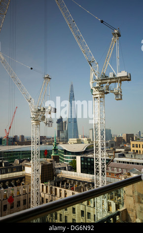 Une vue de la Sky Lounge au Double Tree by Hilton Hotel, Londres, Royaume-Uni. Banque D'Images