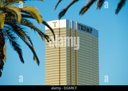 Donald Trump Hotel Las Vegas Banque D'Images