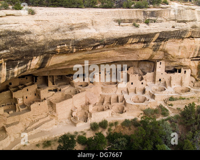 Cliff Palace, Mesa Verde National Park, Colorado Banque D'Images