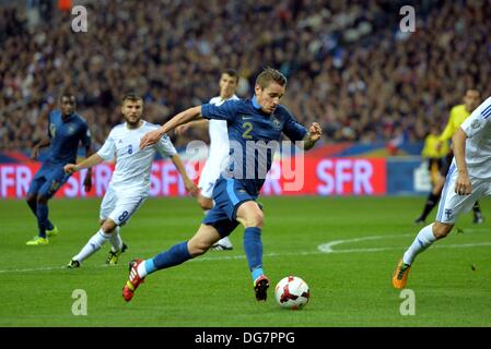 Paris, France. 15 Oct, 2013. Mathieu Debuchy (fra) au cours de la qualification de la Coupe du Monde entre la France et la Finlande du Stade de France. © Plus Sport Action/Alamy Live News Banque D'Images