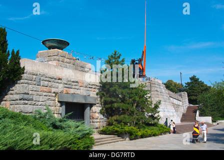 Métronome (1991) Letenske sady park district Bubenec Prague République Tchèque Europe Banque D'Images