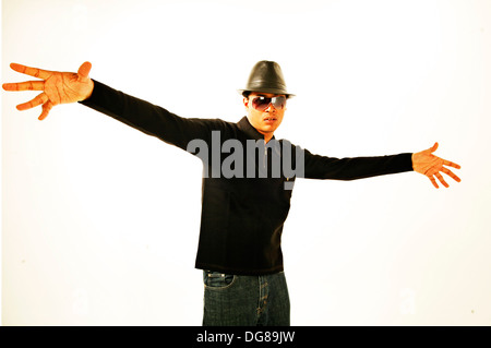 Jimmy Screech Hip-Hop, Bashment, et l'artiste Dubstep Banque D'Images