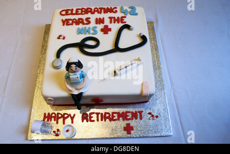 Bonne Retraite Cake Photo Stock Alamy