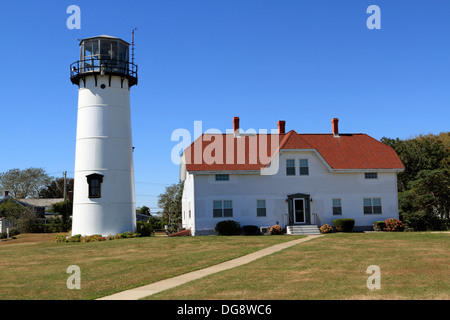 La lumière, Chatham Chatham, Cape Cod, Massachusetss, USA Banque D'Images