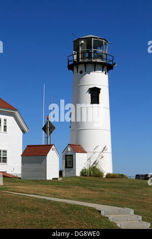 La lumière, Chatham Chatham, Cape Cod, Massachusetss, USA Banque D'Images