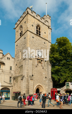 La tour Carfax, Oxford, Oxfordshire, Angleterre Banque D'Images