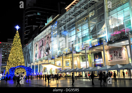 Célébrations de Noël à CentralWorld à Bangkok, Thaïlande Banque D'Images