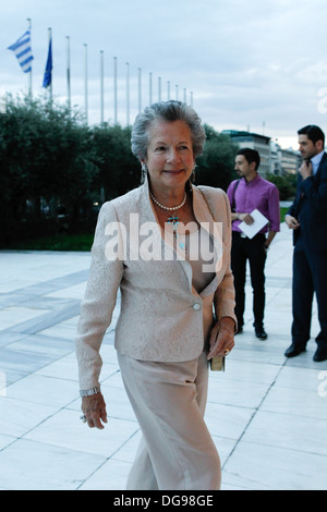 Anne-Aymone Sauvage de Brantes l'épouse du président français Valéry Giscard d'Estaing Banque D'Images