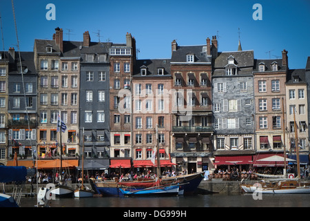 Honfleur commune département du nord-ouest de la France Banque D'Images