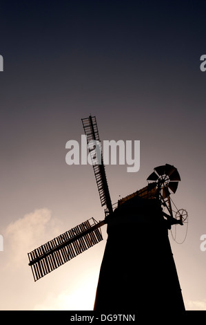 Thaxted Moulin, Essex, Angleterre. 16 octobre 2013 vu ici : John Webb's Moulin, connu sous le nom de Thaxted Moulin Banque D'Images