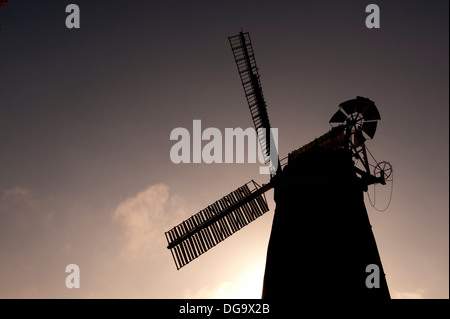 Thaxted Moulin, Essex, Angleterre. 16 octobre 2013 vu ici : John Webb's Moulin, connu sous le nom de Thaxted Moulin Banque D'Images