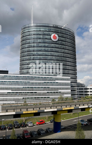 Le nouveau siège de Vodafone à Düsseldorf, NRW, Allemagne. Banque D'Images