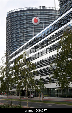 Le nouveau siège de Vodafone à Düsseldorf, NRW, Allemagne. Banque D'Images