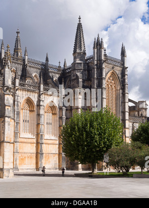 Monastère de Santa Maria da Vitória (aka Monastère de Batalha), Batalha, Portugal Banque D'Images