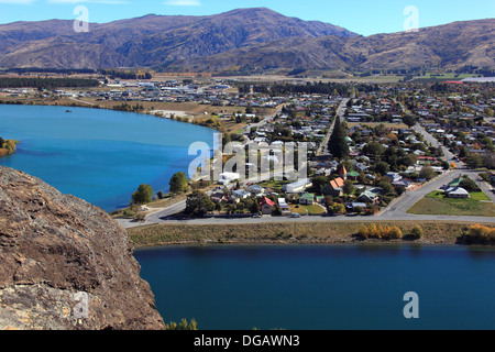 Cromwell, Lake Dunstan, Nouvelle-Zélande Banque D'Images