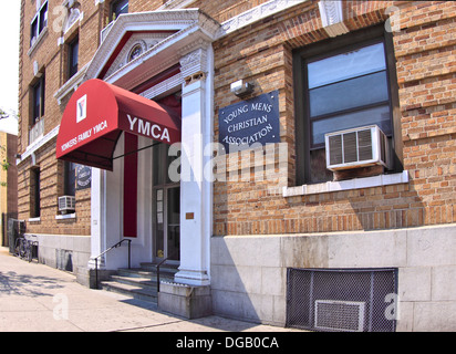 Les jeunes hommes Christian Association (YMCA) Yonkers, New York Banque D'Images