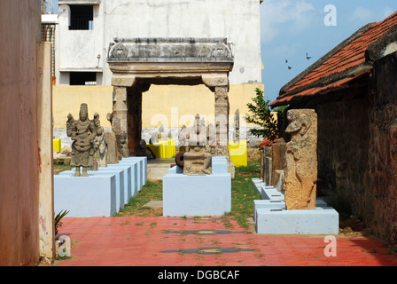 Des statues dans Kanyakumari Banque D'Images