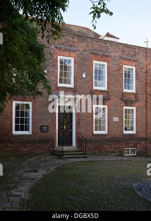 Lamb House, l'ancienne maison de l'auteur Henry James. Rye, East Sussex, England, UK Banque D'Images