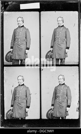 Le général David Hunter, un chef militaire de premier plan pendant la guerre de Sécession, est représenté sur cette image, contribuant aux efforts de l'Union dans le conflit. Banque D'Images