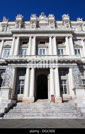 Palazzo Ducale de la vieille ville de Gênes Ligurie Italie Banque D'Images