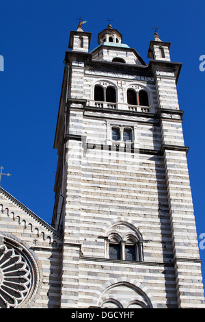 La Cathédrale San Lorenzo Gênes Ligurie Italie Banque D'Images