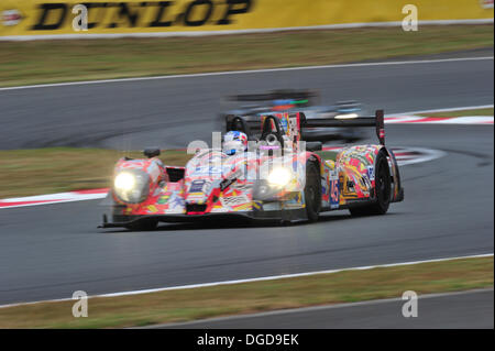 Shinozuka, Japon FUJI International Speedway. 18 Oct, 2013. 6 heures d'endurance FIA WEC endurance, la pratique. # 45 OAK Racing (FRA) MORGAN LMP2 NISSAN JACQUES NICOLET (FRA) KEIKO IHARA (JPN) Credit : Action Plus Sport/Alamy Live News Banque D'Images