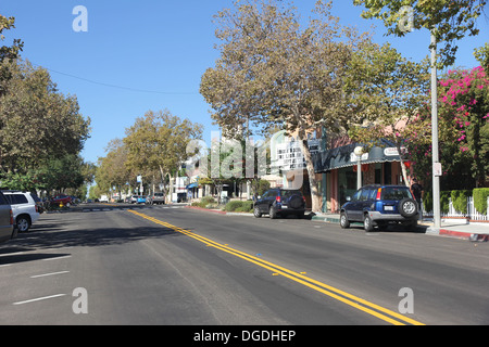 Le centre-ville de la Sierra Madre, Californie Banque D'Images