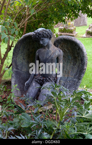 Memorial de Sainte Trinité (Sibford Gower) Cimetière, Burdrop, Oxfordshire, UK Banque D'Images