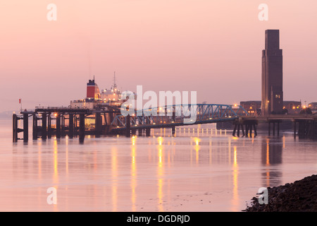 Ferry de Liverpool Birkenhead, Wirral Banque D'Images