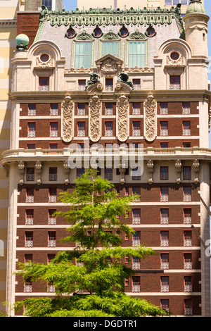 Façade d'Adolphus Hotel Dallas Texas USA Banque D'Images