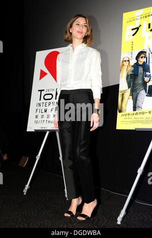 Tokyo, Japon. 18 Oct, 2013. Sofia Coppola directeur assiste à la "Bling Ring" accueil au stade Toho Cinemas Roppongi Hills le 18 octobre 2013 à Tokyo, Japon. Photo : afp/Alamy Live News Banque D'Images