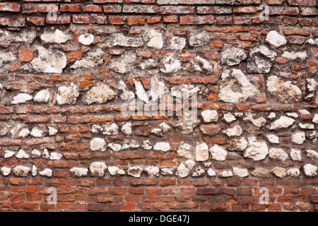 Vieux Mur de pierre et de brique ou de fond texture Banque D'Images