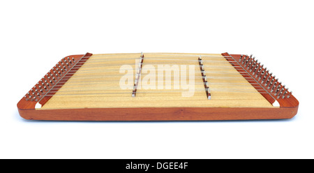 Thai dulcimer en bois Banque D'Images