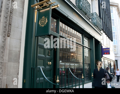 Gymkhana à thème colonial restaurant indien, Albemarle Street, Mayfair, London Banque D'Images
