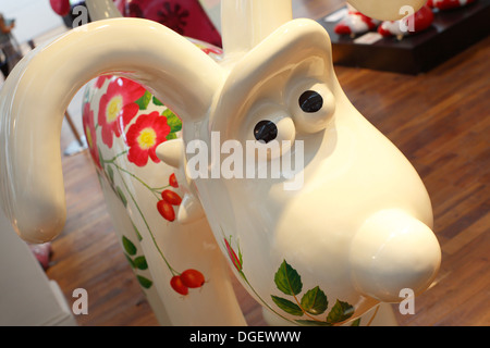 Le Gromit Unleashed - exposition 'La plus grande exposition sur la terre" Banque D'Images