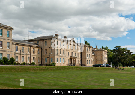 Façade de l'Hôpital St Andrews, Northampton ; un hôpital psychiatrique dirigé par St Andrew's Healthcare Banque D'Images