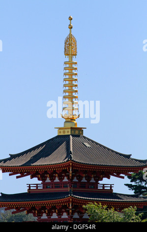 Pagode à Cinq étages de Takahata-fudo Kongo-ji Temple Tokyo Japon Banque D'Images