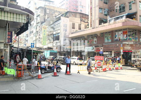 Hong Kong, Chine. 20 Oct, 2013. Nouveau look de l'actrice Li Bingbing dans film Transfomers 4 : l'âge d'Extinction dévoilé à Hong Kong, Chine Le dimanche 20 octobre 2013. Credit : TopPhoto/Alamy Live News Banque D'Images