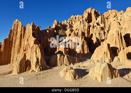 Panaca rock formation à Cathedral Gorge State Park, Nevada, USA, Amérique du Nord Banque D'Images