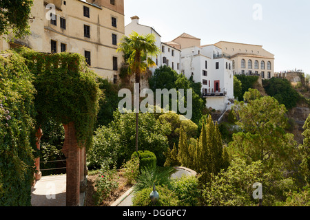 Espagne Andalousie La Casa Del Rey Moro jardin à Ronda Banque D'Images