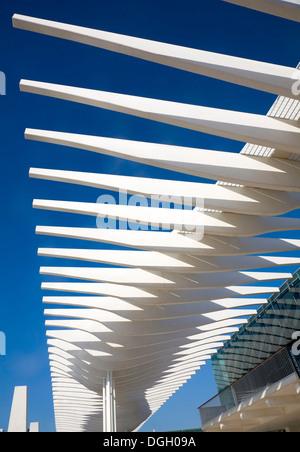 Quay deux El Palmeral de las Sorpresas moderne de développement nouveau terminal croisière Malaga, Espagne Banque D'Images