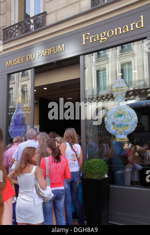 Paris France,9ème arrondissement,rue Scribe,Fragonard parfum Museum,Musée du parfum,France130815074 Banque D'Images