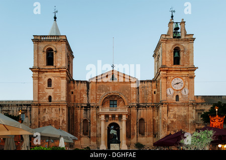 St John's Co-cathédrale, La Valette, Malte Banque D'Images