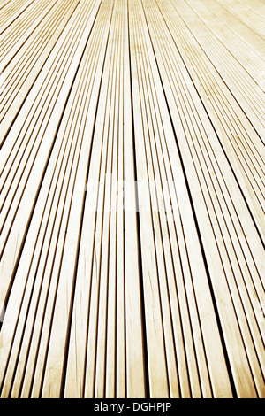 Plancher en bois Banque D'Images