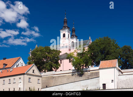 Monastère des camaldules et l'Immaculée Conception de Marie, l'église, la Pologne, l'Europe Wigry Banque D'Images