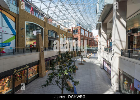 Victoria Square Shopping Centre, Belfast, Irlande du Nord, Royaume-Uni, Europe Banque D'Images