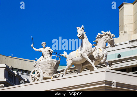 Statue à l'extérieur de Caesars Palace Las Vegas Banque D'Images