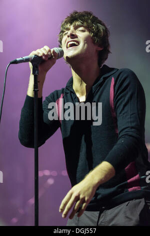 L'auteur-compositeur écossais Paolo Nutini en live à la salle de la Lucerne KKL au Blue Balls Festival, Lucerne Banque D'Images